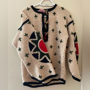 Vintage Handmade Sweater (Size Med)